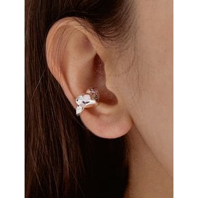 (SILVER925) Opal Heart Earcuff EC1928