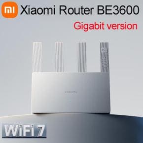 공유기 샤오미 와이파이 7 라우터 BE3600 기가비트 버전 2.4/5GHz 더블 밴드 160Mhz 3570Mbps 메쉬 네트워