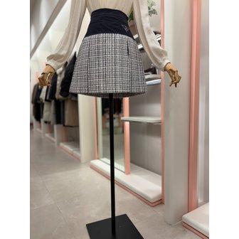 잇미샤 [여주점] 85%할인 여성 트위드 주름 미니스커트(ITMAWSK130)