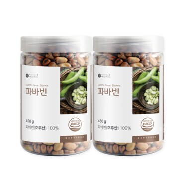 바로푸드 파바빈 450g 2통