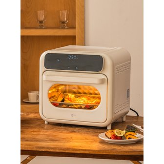 휴라이프 에어프라이어 오븐 24L 대용량 304 스텐 로티세리 + 조리도구