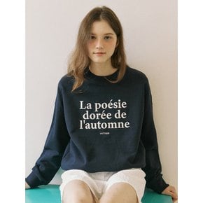 La Poesie Sweatshirt - Navy