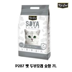 P287 펫 두부모래 숯향 7L 고양이 화징실 배변처리