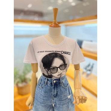 레코브 U넥 프린트티셔츠(LC31D8ST514X)