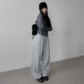 자체제작 투웨이 데일리 와이드 스웨트팬츠 mb 8033c_P390694244