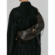 HERR Buckeled Hobo Bag - Brown