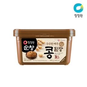 F)청정원 메주 콩된장 900g(사각)[32113634]