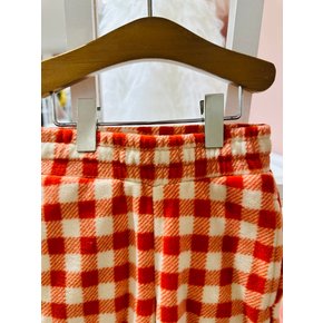 [파주점] 깅엄 체크 후리스 팬츠 2571012842
