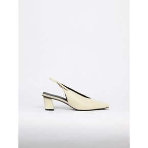 Remi Slingback Leather Cream