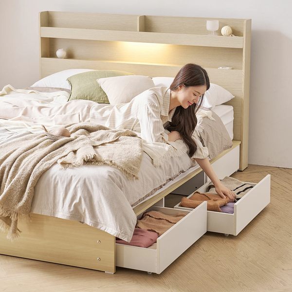 시엘 호텔식 수납침대 슈퍼싱글 SS