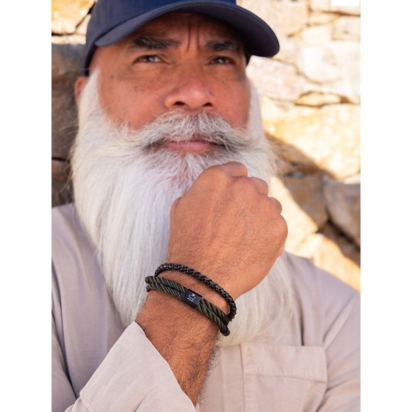 카테나 베니션 팔찌 - 아미X블랙