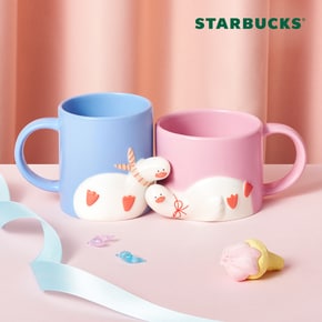 [스타벅스] 젤리덕 머그 세트 355ml (2P)