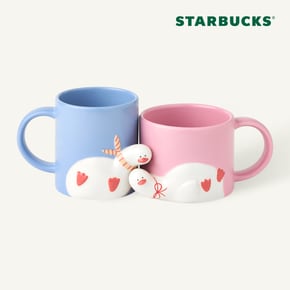 [스타벅스] 젤리덕 머그 세트 355ml (2P)