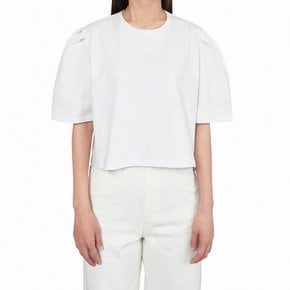 DAILY PUFF CROP T-SHIRT WHITE