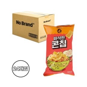 NO브랜드 바삭한 콘칩 230g x 24개입 구운 옥수수맛