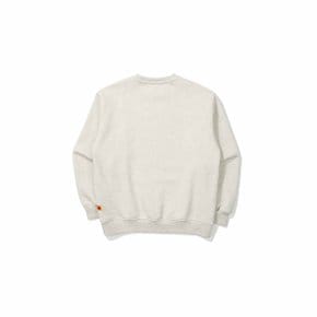 [공식](정상가 : 79,000원) 레인보우 빅로고 맨투맨 키즈 OATMEAL