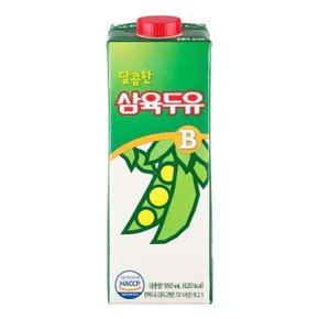 삼육 달콤한 삼육두유B 950ml X 3팩 (WABF825)