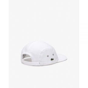 5019561 Lacoste Uni Girolle Organic Cotton Pique Cap - Blanc