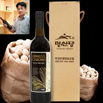  은행식초 1500ml 은행 열매 발효액 3년 숙성 징코청