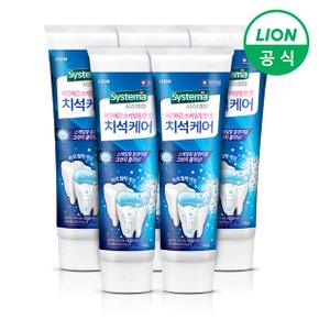 시스테마 민트향 치석케어 치약 120g 5개 치석침착 방지 스케일링 알갱이 함유