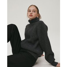 TURTLENECK SWEATER CHARCOAL