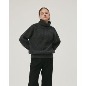 TURTLENECK SWEATER CHARCOAL