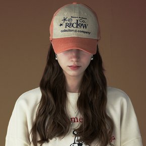 [최초판매가 : 39,900원]  RECLOW 트윌투톤 RWL BALL CAP LIGHT ORANGE