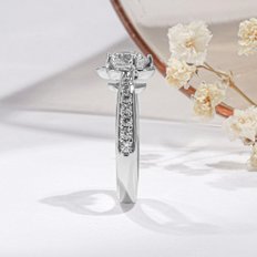 3부 랩 그로운 다이아몬드 반지 GIA 카멜리아 결혼 기념일 선물 예물 프러포즈 생일