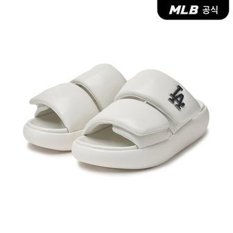 MLB [코리아공식] 베이스 슬라이드 럭스 LA (Ivory)