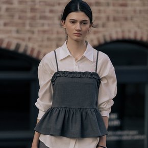 Frill point bustier TIFA01SL01_Gray
