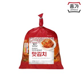 [공식판매몰] [종가] 먹기좋게 썰은 맛김치 1.9k g (비닐)