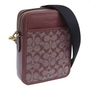 CG996 SULLIVAN CROSSBODY (WINE  [] [코치] 가방 남성 숄더백 아울렛 대각선 가죽 미니 캔버스