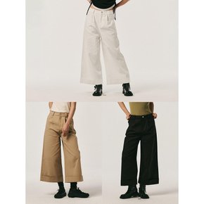 AR_Tuck wide pants_3color