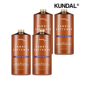 시그니처 3배 초고농축 리치 퍼퓸 엑스퍼트 섬유유연제 화이트머스크 1580ml x4개