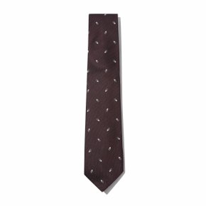 wine logo allover pattern tie_CAAIX24517WIX