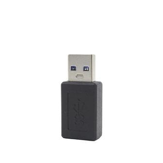 제이큐 TypeC 변환젠더 C타입 FtoUSB USB3.1 3.0 Black IF353 X ( 2매입 )