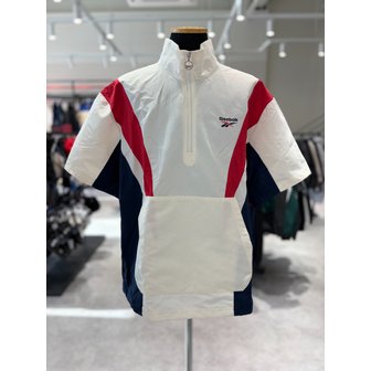 리복 [여주점] REJU5EA31OW  DNA 컬러블록 반팔 아노락  남녀공용반팔티셔츠