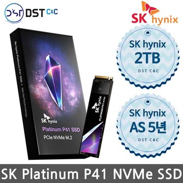 SK hynix SK하이닉스 Platinum P41 NVMe SSD 2TB SSD