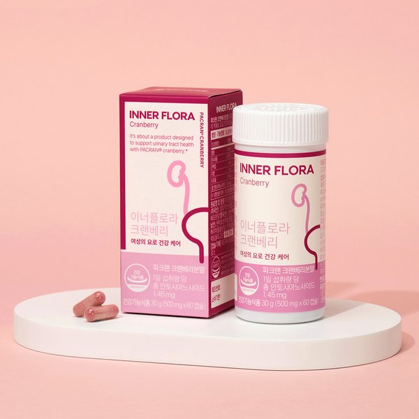 여성 요로건강 이너플로라 크랜베리 (30일분) x 3개입