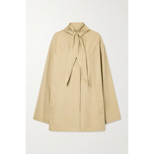 스카프 디테일 코튼 재킷 46376663162978997