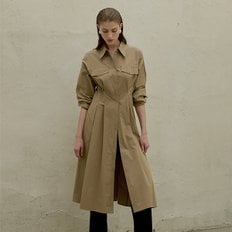 나인(Atelier Nain) (택가:149,000원)유틸리티 웨이스트 셔츠 원피스(OP-6090)