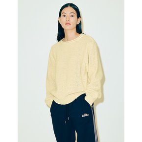 STRAW BOXY KNIT