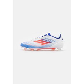 5140167 Adidas F50 PRO FIRM GROUND - Moulded stud football boots footwear white/solar red/