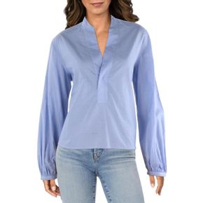 5336322 Ralph Lauren Womens V Neck Bishop Sleeve Henley