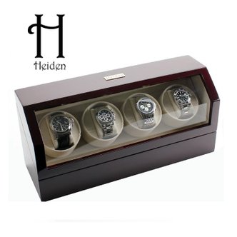 하이덴 하이덴 프리미어 쿼드 와치와인더 HD015-Cherry Wood 명품 시계보관함 4구