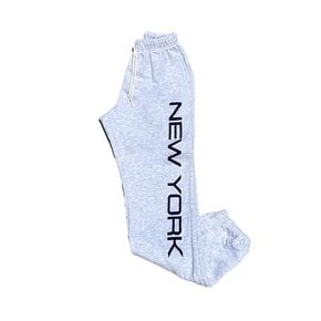 NEW YORK SWEATPANTS (MELANGE WHITE)