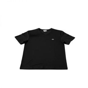 라코스테 26 V-Neck Pima Cotton Jersey T-shirt (TH6710-031) (맨즈 브이넥 피마 코튼