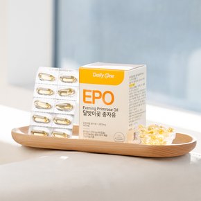 데일리원 EPO 달맞이꽃 종자유 1010mg X 60캡슐 3통