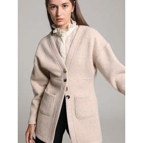 Niloh Cardigan _ Pink Beige