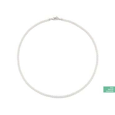 엠디루사 Pearl Beads 진주 비드 3mm 목걸이 (NBAK003)